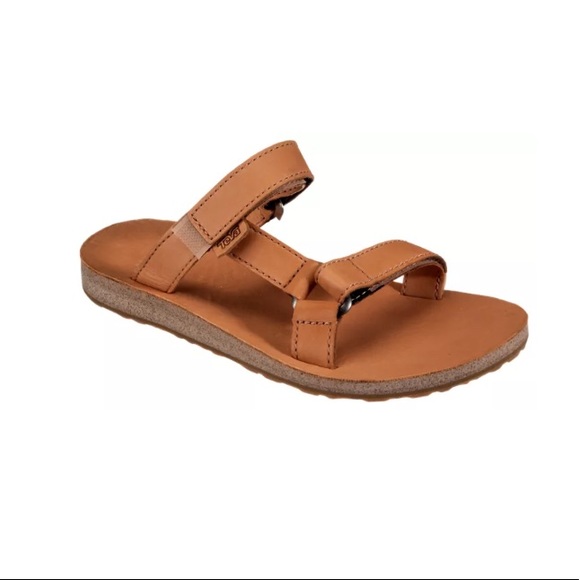 Teva Shoes - Leather Slip On Tevas!